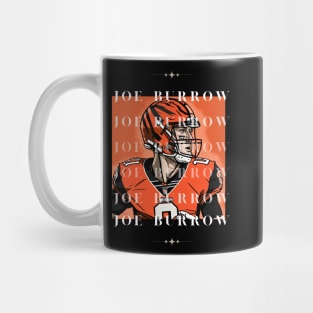 joe burrow cute graphic design Mug